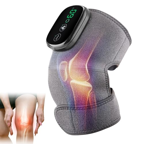 Suprey Knie Massage, Revolutionäre 4-In-1 Suprey Knee Massager, Kniemassagegerät mit Heizfunktion, Knie-Schulter-Ellbogen-Heizkissen mit Touchscreen-Steuerung, 3 Einstellbare Intensität und Temperatur Suprey Knie Massage, Revolutionäre 4-In-1 Suprey Knee Massager, Kniemassagegerät mit Heizfunktion, Knie-Schulter-Ellbogen-Heizkissen mit Touchscreen-Steuerung, 3 Einstellbare Intensität und Temperatur von Deedlite