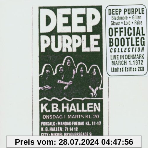 Live In Denmark '72 (Limited Edition) [DOPPEL-CD] von Deep Purple
