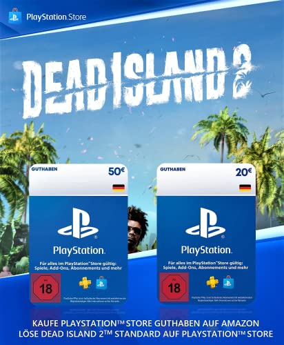 70€ PlayStation Store Guthaben für Dead Island 2: Digital Standard Edition | Deutsches Konto [Code per Email] von Deep Silver