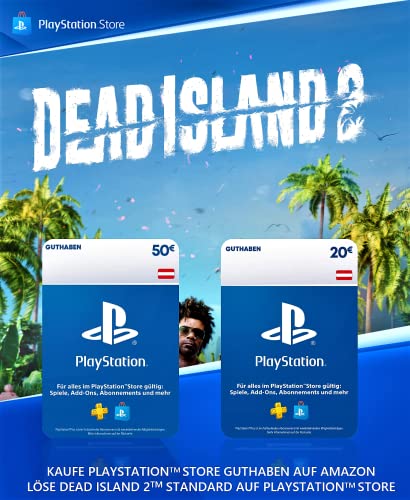 70€ PlayStation Store Guthaben für Dead Island 2: Digital Standard Edition | Österreichisches Konto [Code per Email] von Deep Silver