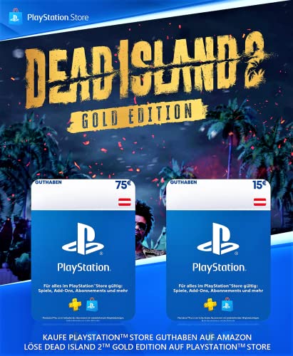 90€ PlayStation Store Guthaben für Dead Island 2: Digital Gold Edition | Österreichisches Konto [Code per Email] von Deep Silver