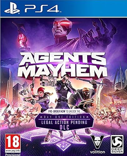 Agents Of Mayhem - Day One Edition [PlayStation 4] von Deep Silver