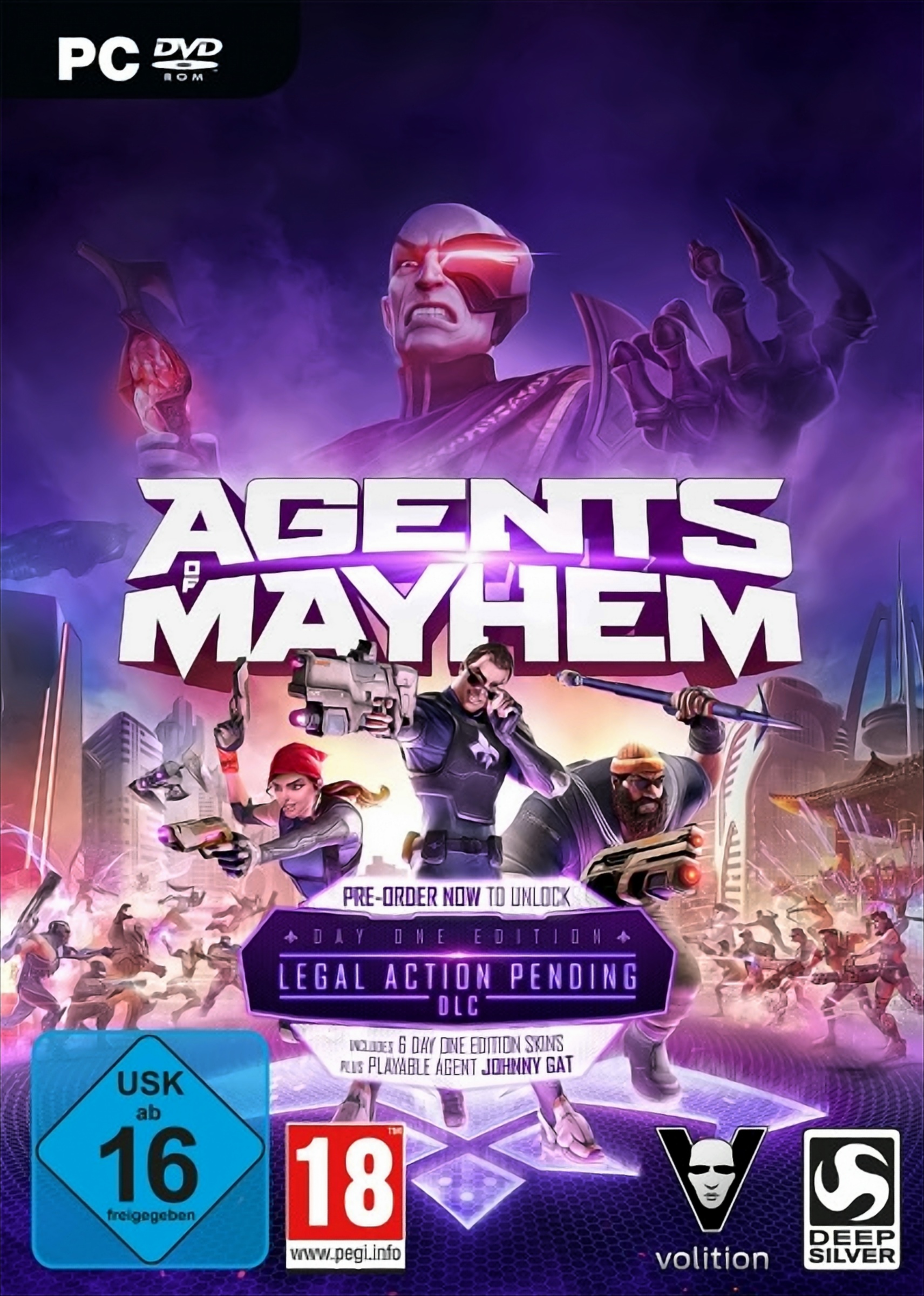 Agents of Mayhem Day One Edition (PC) von Deep Silver