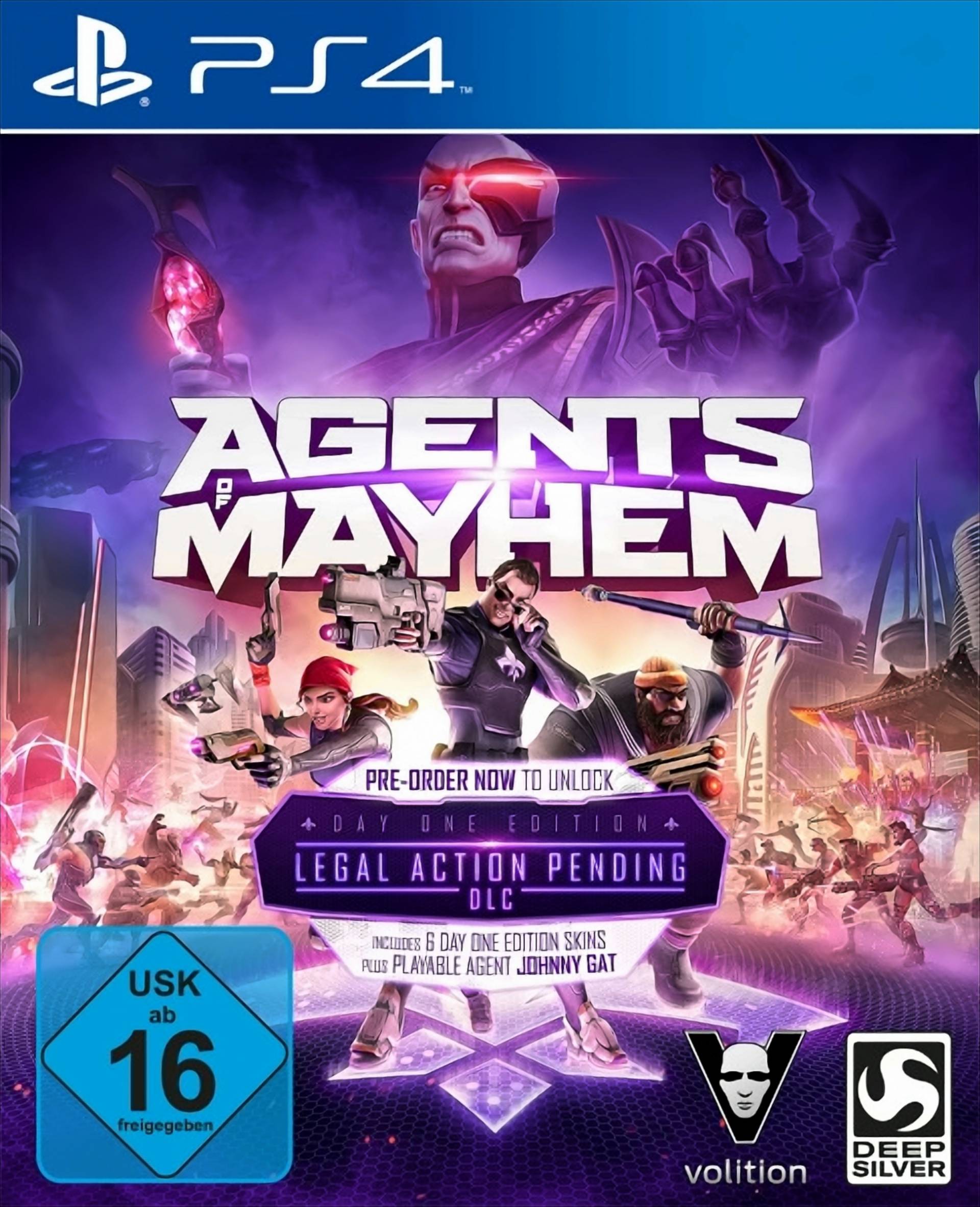 Agents of Mayhem Day One Edition (PS4) (USK) von Deep Silver
