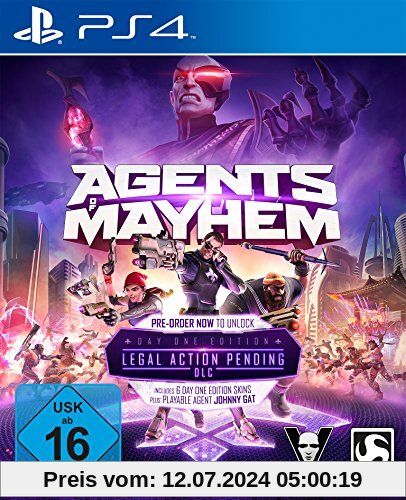 Agents of Mayhem - Day One Edition - [PlayStation 4] von Deep Silver