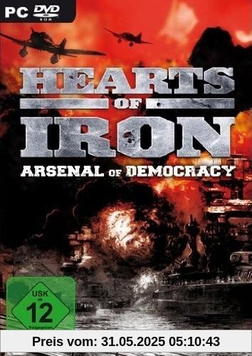 Hearts of Iron 2 Arsenal of Democracy (PC) von Deep Silver