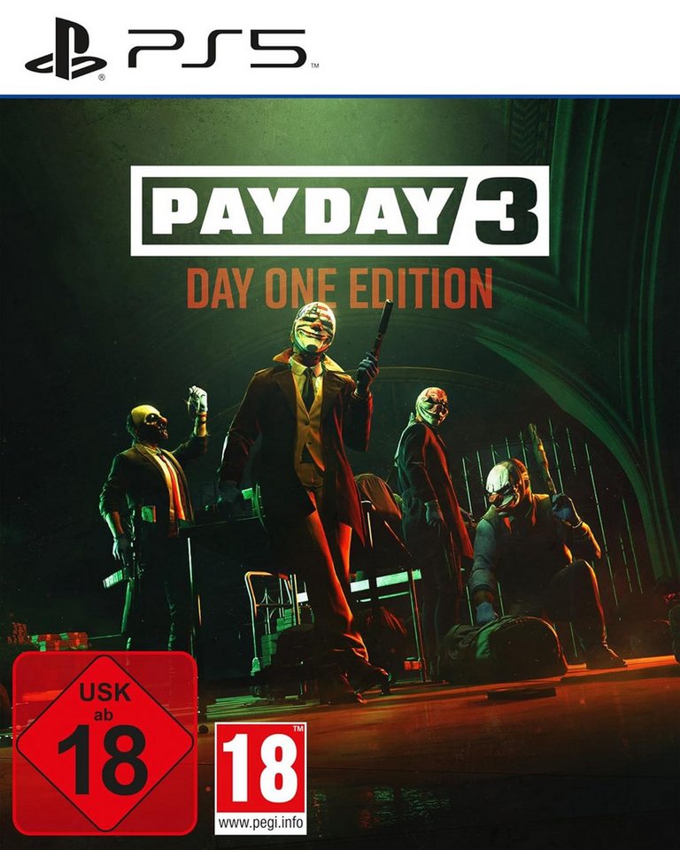 Payday 3 Day One Edition Playstation 5 PlayStation 5, In-Game-Käufe von Deep Silver