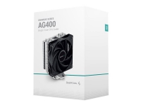 DeepCool AG400, Luftkühlung, 12 cm, 31,6 dB, 75,89 cfm, Aluminium, Schwarz von DeepCool