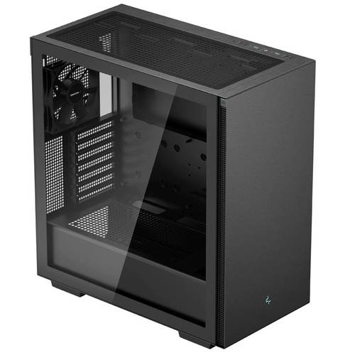 DeepCool CH510 Midi-Tower PC-Gehäuse Schwarz 1 vorinstallierter Lüfter von DeepCool