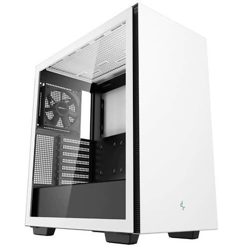 DeepCool CH510 Midi-Tower PC-Gehäuse Weiß 1 vorinstallierter Lüfter von DeepCool