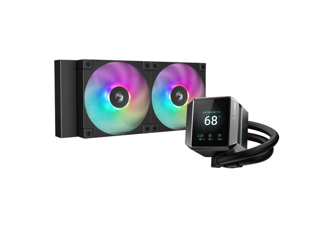 DeepCool CPU Kühler DeepCool MYSTIQUE 240 ARGB, Wasserkühlung DeepCool CPU Kühler DeepCool MYSTIQUE 240 ARGB, Wasserkühlung von DeepCool