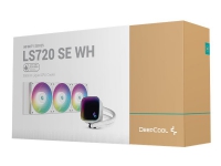 DeepCool LS720 SE WH, All-in-One-Flüssigkeitskühler, 12 cm, 85,85 cfm, Weiß von DeepCool