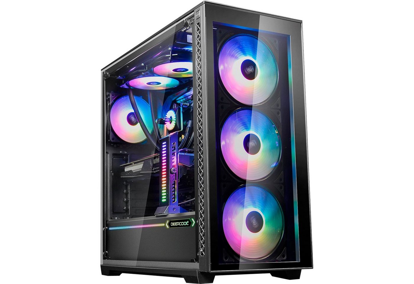 DeepCool PC-Gehäuse DeepCool Matrexx 70 3F, Tower-Gehäuse DeepCool PC-Gehäuse DeepCool Matrexx 70 3F, Tower-Gehäuse von DeepCool