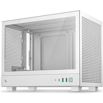 DeepCool CH160 weiß Mini Tower Gehäuse Mini-ITX Glasfenster von Deepcool