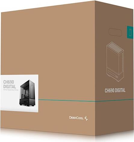 Deepcool CH690 Digital schwarz Tempered Glass x 2 - Tower - ATX (R-CH690-BKNNA0D-G-1) von Deepcool