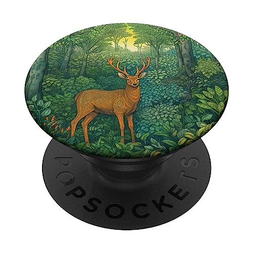 Hirsch-Design, Hirsch PopSockets mit austauschbarem PopGrip von Deer Gifts for Deer Hunters