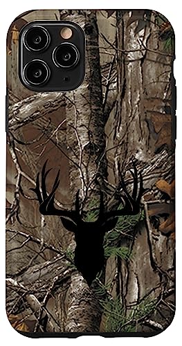 Hülle für iPhone 11 Pro Hirsch Jagd Schwarz Braun Baum Camo Camouflage Hülle für iPhone 11 Pro Hirsch Jagd Schwarz Braun Baum Camo Camouflage von Deer Hunting Cases
