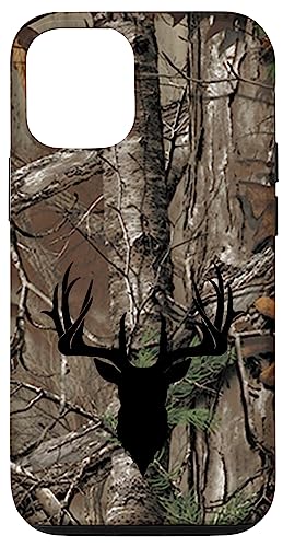 Hülle für iPhone 12/12 Pro Hirsch Jagd Schwarz Braun Baum Camo Camouflage Hülle für iPhone 12/12 Pro Hirsch Jagd Schwarz Braun Baum Camo Camouflage von Deer Hunting Cases