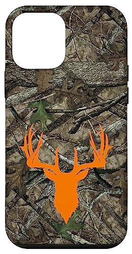 Hülle für iPhone 12 mini Hirsch Jagd Schwarz Braun Orange Baum Camo Camouflage Hülle für iPhone 12 mini Hirsch Jagd Schwarz Braun Orange Baum Camo Camouflage von Deer Hunting Cases