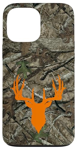 Hülle für iPhone 13 Pro Max Hirsch Jagd Schwarz Braun Orange Baum Camo Camouflage Hülle für iPhone 13 Pro Max Hirsch Jagd Schwarz Braun Orange Baum Camo Camouflage von Deer Hunting Cases