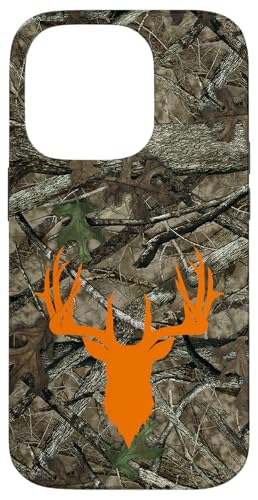 Hülle für iPhone 14 Pro Hirsch Jagd Schwarz Braun Orange Baum Camo Camouflage Hülle für iPhone 14 Pro Hirsch Jagd Schwarz Braun Orange Baum Camo Camouflage von Deer Hunting Cases