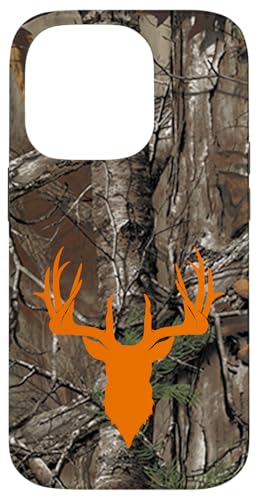 Hülle für iPhone 14 Pro Hirsch Jagd Schwarz Braun Orange Baum Camo Camouflage Hülle für iPhone 14 Pro Hirsch Jagd Schwarz Braun Orange Baum Camo Camouflage von Deer Hunting Cases