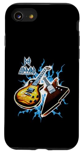Offizielle Def Leppard Amazon Exclusive Guitar Tour 2025 Hülle für iPhone SE (2020) / 7 / 8 von Def Leppard