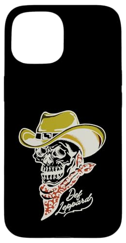 Offizieller Def Leppard Skeleton Cowboy Hülle für iPhone 15 Offizieller Def Leppard Skeleton Cowboy Hülle für iPhone 15 von Def Leppard