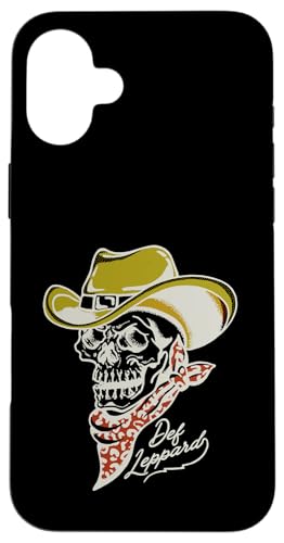 Offizieller Def Leppard Skeleton Cowboy Hülle für iPhone 16 Plus von Def Leppard