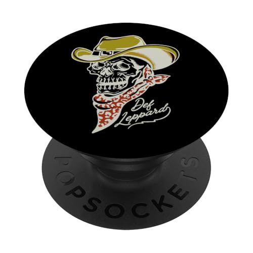 Offizieller Def Leppard Skeleton Cowboy PopSockets Klebender PopGrip Offizieller Def Leppard Skeleton Cowboy PopSockets Klebender PopGrip von Def Leppard