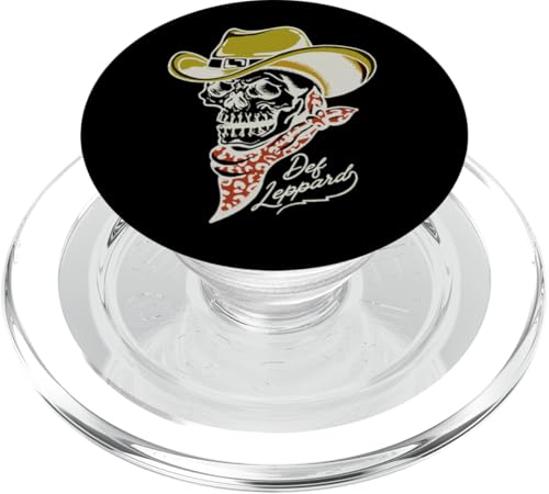 Offizieller Def Leppard Skeleton Cowboy PopSockets PopGrip für MagSafe Offizieller Def Leppard Skeleton Cowboy PopSockets PopGrip für MagSafe von Def Leppard