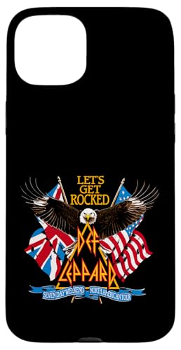 Offizielles Def Leppard Let's Get Rocked Hülle für iPhone 15 Plus von Def Leppard