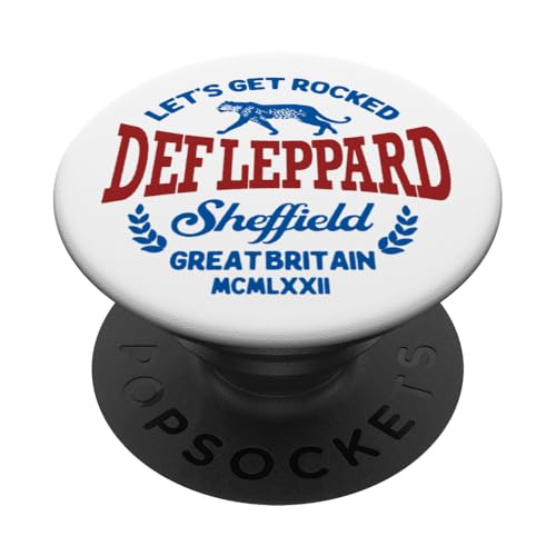 Offizielles Def Leppard Sheffield PopSockets Klebender PopGrip Offizielles Def Leppard Sheffield PopSockets Klebender PopGrip von Def Leppard
