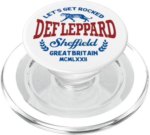 Offizielles Def Leppard Sheffield PopSockets PopGrip für MagSafe Offizielles Def Leppard Sheffield PopSockets PopGrip für MagSafe von Def Leppard