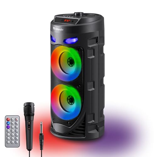 Defender Crashboom Bluetooth Lautsprecher - Musikbox Bluetooth, Boombox, BT Speaker mit MP3-Player & FM-Tuner, Unterstützung von USB-Speichern und MicroSD-Karten, True Wireless Stereo Soundbox Speaker Defender Crashboom Bluetooth Lautsprecher - Musikbox Bluetooth, Boombox, BT Speaker mit MP3-Player & FM-Tuner, Unterstützung von USB-Speichern und MicroSD-Karten, True Wireless Stereo Soundbox Speaker von Defender