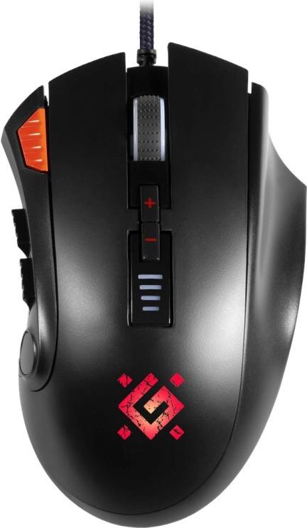 MAUS DEFENDER GM-917 OVERSIDER RGB OPTIK 12000dpi 12P (52917) von Defender