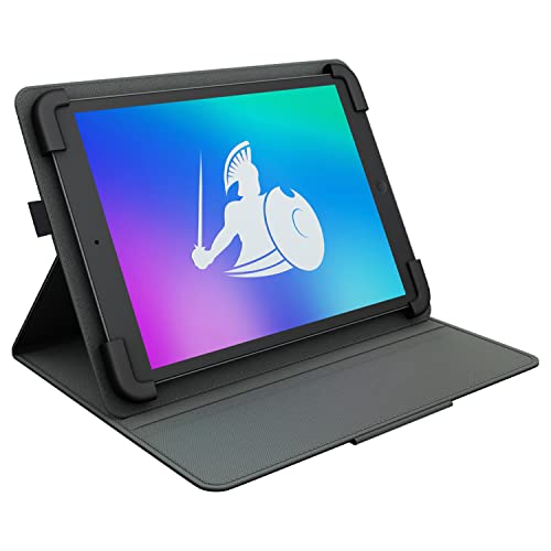 DefenderShield Tablet EMF Blocker Shield Case - Tablet & iPad Hülle mit 360° Kickstand - Universal Fit Defender Shield EMF Protection Cases - Sicherer Halt & langlebiger Schutz vor Strahlung (groß) von DefenderShield