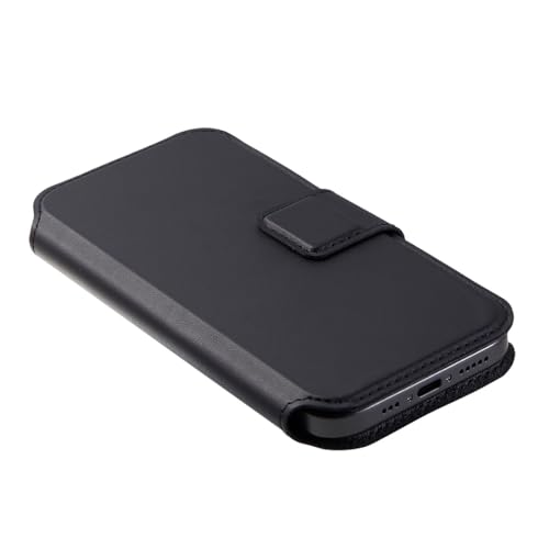 Deff DEEF MagSafe Schutzhülle für iPhone (15,5 - 16 cm), abnehmbar, magnetisch, Einklebefunktion, 15,5 - 16 cm, Mitternachtsschwarz von Deff