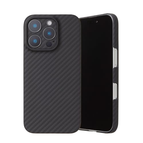 Deff DURO Ultra Slim & Light Case Special Edition Designed for iPhone Pro Max, Dupont Kevlar 1500D Aramid Fiber Black Deff DURO Ultra Slim & Light Case Special Edition Designed for iPhone Pro Max, Dupont Kevlar 1500D Aramid Fiber Black von Deff