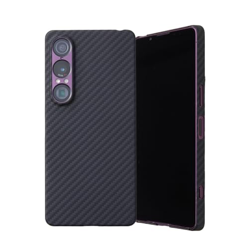 Deff Duro Ultra Slim & Light Case für Sony Xperia 1 VII, Dupont Kevlar 1500D Aramidfaser, Schwarz Deff Duro Ultra Slim & Light Case für Sony Xperia 1 VII, Dupont Kevlar 1500D Aramidfaser, Schwarz von Deff