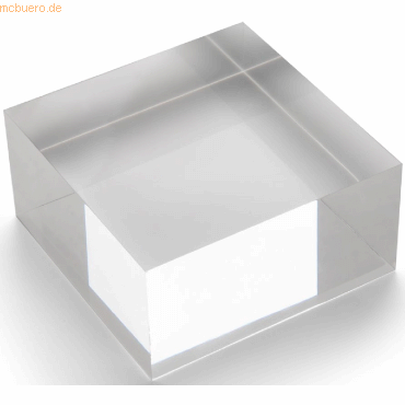 Deflecto Acryl-Block 100x50x100mm transparent Deflecto Acryl-Block 100x50x100mm transparent von Deflecto