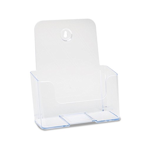Deflecto Standard-Prospektspender fest A5 transparent von Deflecto