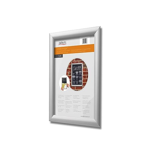Deflecto Wand-Prospekthalter mit Klapprahmen & vorgebohrten Befestigungslöchern, Hoch- oder Querformat, 240 x 327 x 12 mm, A4, Plakat-Rahmen, Poster Deflecto Wand-Prospekthalter mit Klapprahmen & vorgebohrten Befestigungslöchern, Hoch- oder Querformat, 240 x 327 x 12 mm, A4, Plakat-Rahmen, Poster von Deflecto