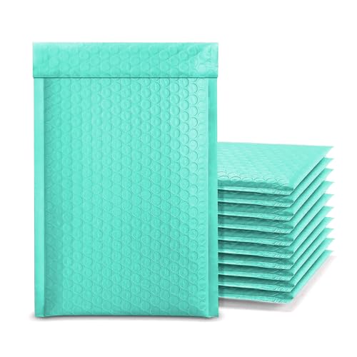Luftpolsterumschläge, selbstklebend, Poly-Versandtaschen, 13 x 18 cm, Blau, 30 Stück von Defresit