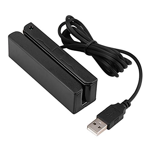 Deftun MSR90 USB-Kartenleser, magnetisch, 3 Spuren, Mini Smart-Kartenleser MSR605 MSR606 von Deftun