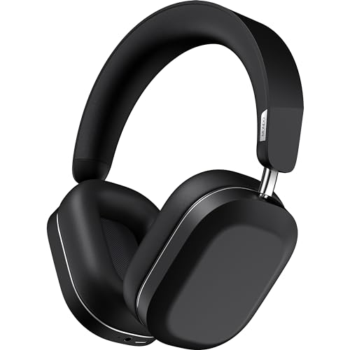 Defunc Mondo Over-Ear kabellose Kopfhörer mit optionalem Kabel, 45 Stunden aktive Spielzeit, Bluetooth, Dual-ENC-Mikrofone und Treiber, Schwarz von Defunc