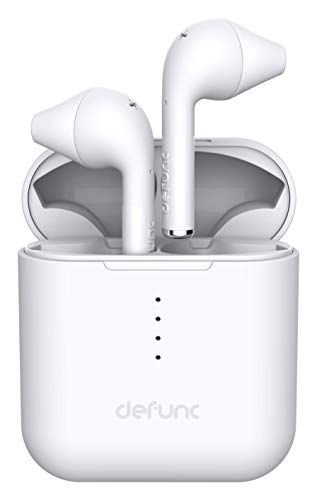 Defunc True Go Kabellose Kopfhörer – EIN Bluetooth 5.0 – TWS im Ohr Stereo – EIN Bluetooth-Kopfhörer aus Silikon für Ihren Komfort – Tiefe Bässe – hohe Klangqualität – Mikrofon von Defunc