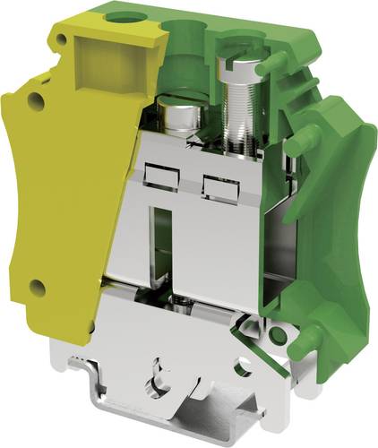 Degson PC35-PE-01P-1Y-00AH-50 Schutzleiterklemme 12.8mm Schrauben Gelb, Grün 50St. Degson PC35-PE-01P-1Y-00AH-50 Schutzleiterklemme 12.8mm Schrauben Gelb, Grün 50St. von Degson