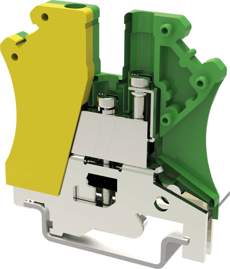 PC2.5 GG - Reihenklemme PC2.5, 2,5 mm², grün-gelb von Degson