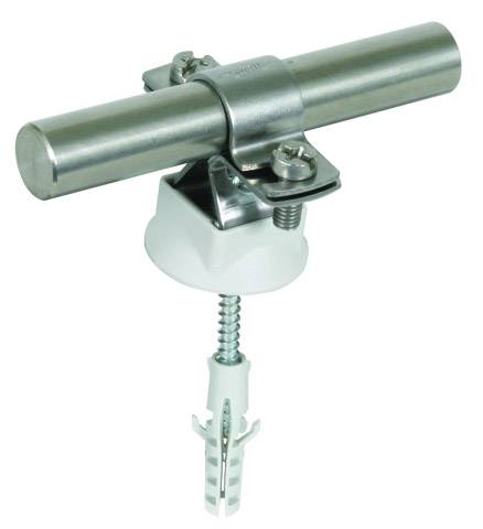 DEHN Stangenhalter NIRO 274260 f. Rd. 16mm m. Holzschraube u. K-Dübel DEHN Stangenhalter NIRO 274260 f. Rd. 16mm m. Holzschraube u. K-Dübel von Dehn SE